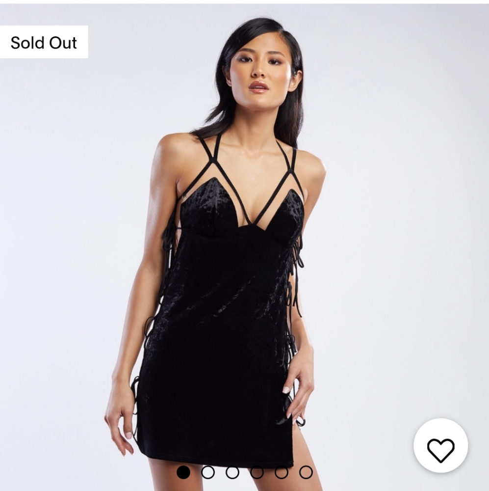Brand New Velvet Slip Dress in M/L